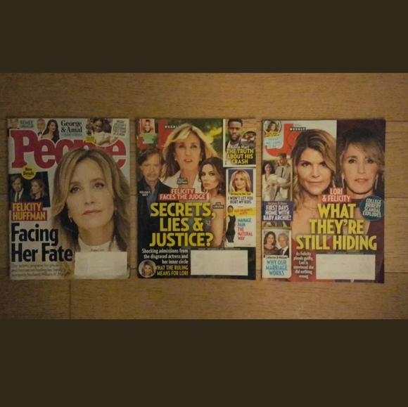FELICITY HUFFMAN MAGAZINES - LOT OF THREE (3) - Picture 3 of 3